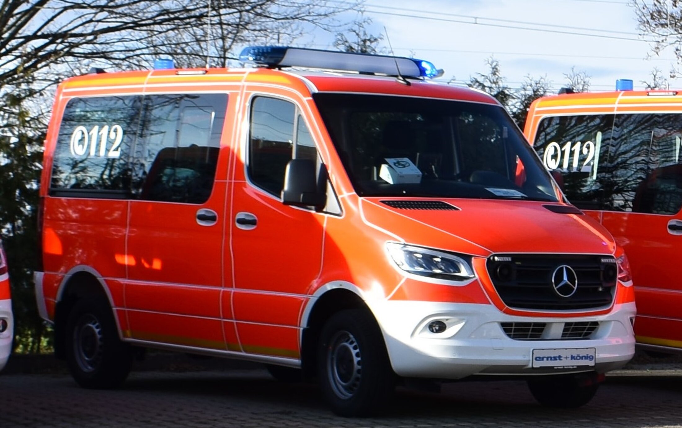 Referenz Feuerwehrfahrzeuge MTW ernst + könig Dein Ford Händler